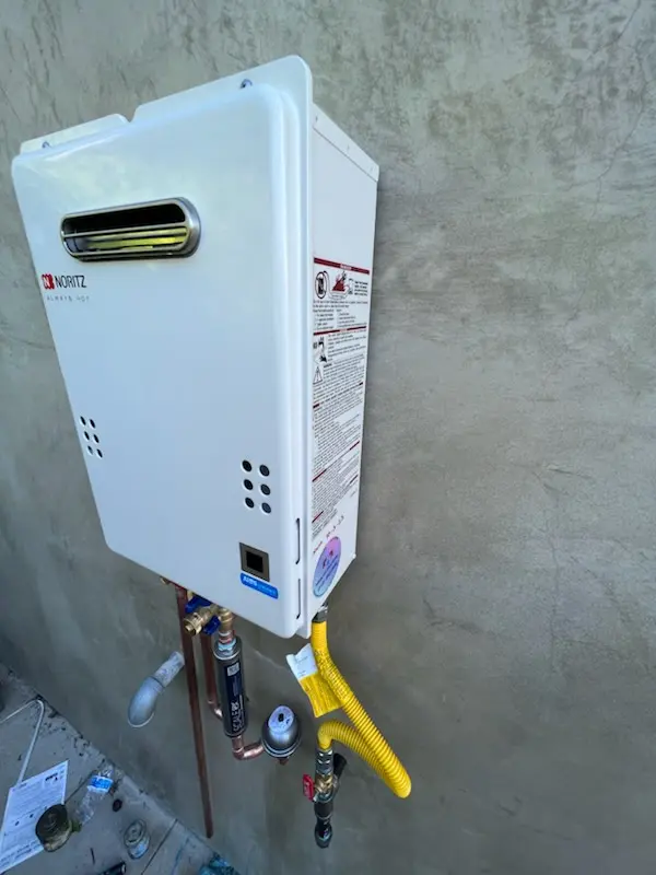 Tankless water heater installation for Pleasant View homes